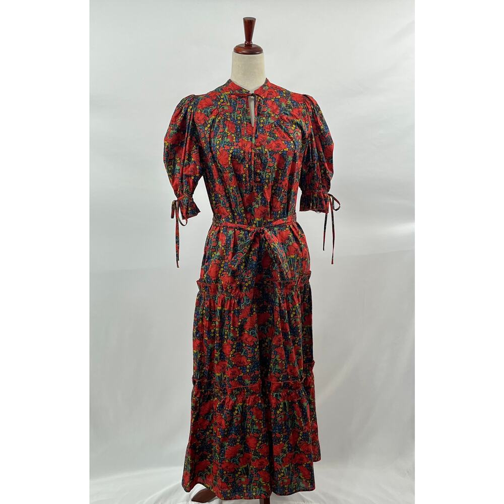 HUNTER BELL Sz S Small Holloway Dress Liberty London Floral - Picture 7 of 11